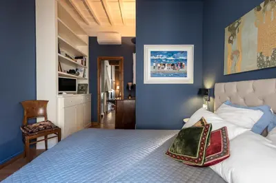 Letto o letti in una camera di Heart of Florence in great Location