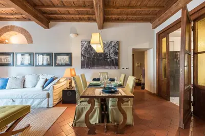 Area soggiorno di Heart of Florence in great Location
