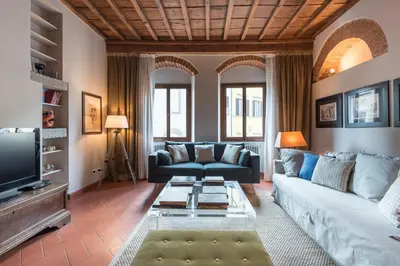 Area soggiorno di Heart of Florence in great Location