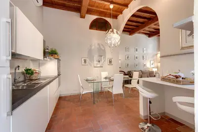 Cucina o angolo cottura di Courtyard Suite
