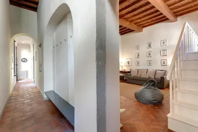Area soggiorno di Courtyard Suite