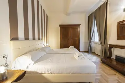 Letto o letti in una camera di Santa Croce Retreat by Mmega