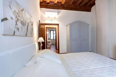 Letto o letti in una camera di Charlotte