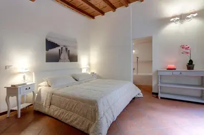 Letto o letti in una camera di Charlotte