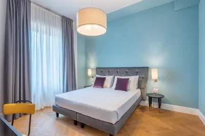 Letto o letti in una camera di 3110 ArtHotel