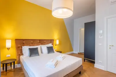 Letto o letti in una camera di 3110 ArtHotel