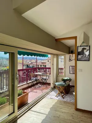 Balcone o terrazza di Settesanti Vintage Attic