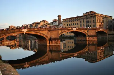 Vista sul fiume nelle vicinanze dell'appartamento