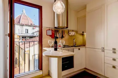 Cucina o angolo cottura di La Musa di via Dante