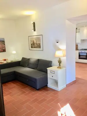 Area soggiorno di DaLu Florence apartment Davide - private car park 15 minutes to the city center