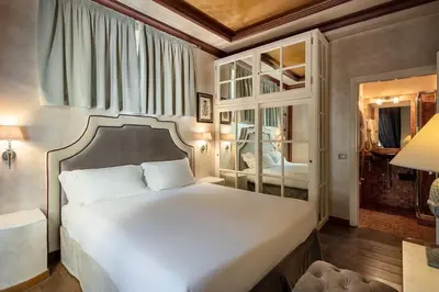 Letto o letti in una camera di Residenza Gambrinus