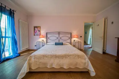 Letto o letti in una camera di Florence Country Cottage