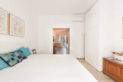 Letto o letti in una camera di Cool Flat Alberti Lift, Terraces, Free Parking