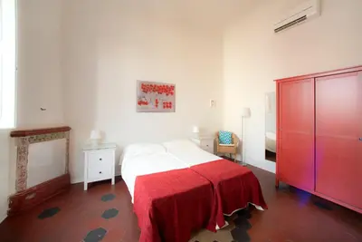 Letto o letti in una camera di Florence Oasis