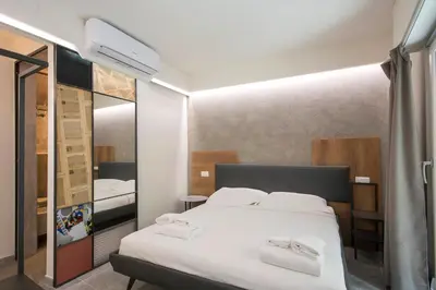 Letto o letti in una camera di Pitti Apartment