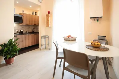 Cucina o angolo cottura di Ervin House