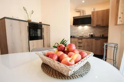 Cucina o angolo cottura di Ervin House