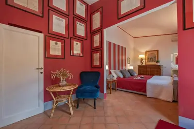 Letto o letti in una camera di Drom Florence Rooms & Apartments