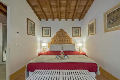 Letto o letti in una camera di Drom Florence Rooms & Apartments