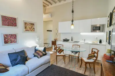 Cucina o angolo cottura di Oltrarno's Sweet Rose - FREE PARKING!