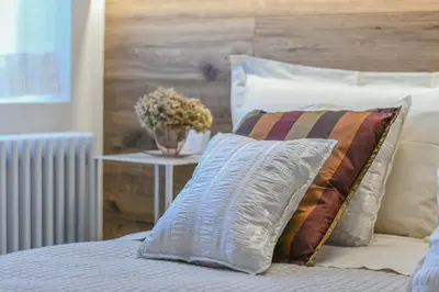 Letto o letti in una camera di Oltrarno's Sweet Rose - FREE PARKING!
