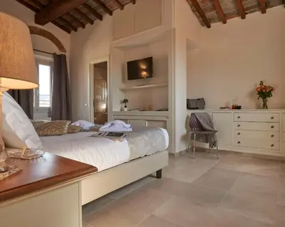 Letto o letti in una camera di Suites Cavour 34 by 360Rentals