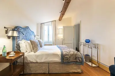 Letto o letti in una camera di La Dimora Nova Florence with Terrace