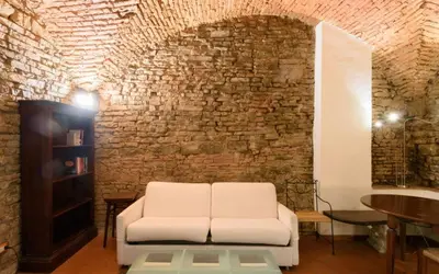 Area soggiorno di Secret Suite: a dream came true in Florence