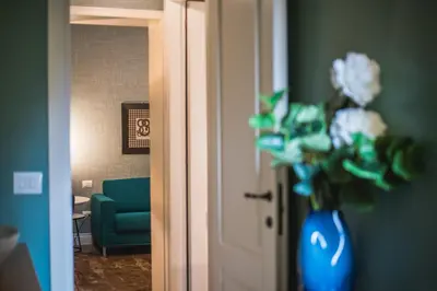 Area soggiorno di Florence Prestige Apartments ZANOBI 55