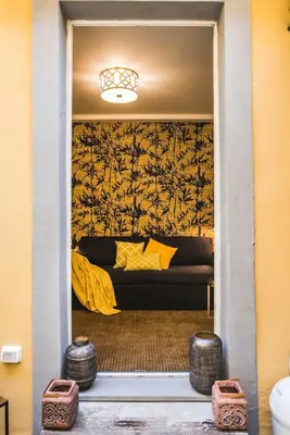Area soggiorno di Florence Prestige Apartments ZANOBI 55