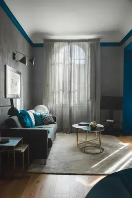 Area soggiorno di Florence Prestige Apartments ZANOBI 55