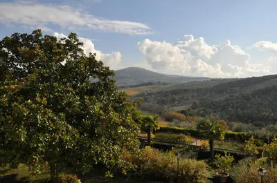 Paesaggio naturale nelle vicinanze dell'agriturismo