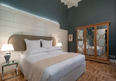Letto o letti in una camera di Hotel Number Nine