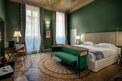 Letto o letti in una camera di Hotel Number Nine