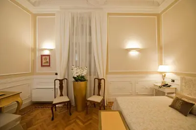 Area soggiorno di Palazzo Lombardo