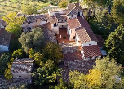 Edificio in cui si trova l'agriturismo