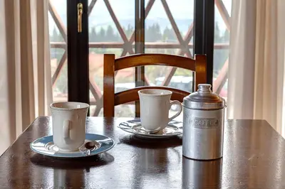Set per la preparazione di tè e caffè presso Agriturismo La Presura