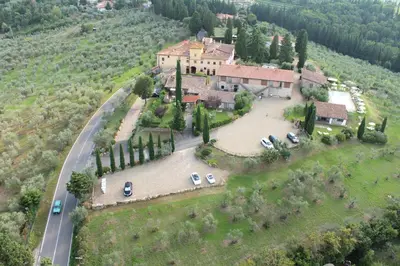 Paesaggio naturale nelle vicinanze dell'agriturismo