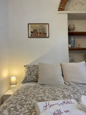 Letto o letti in una camera di Home Milù - Milù Holidays Firenze