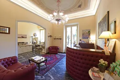 Area soggiorno di Relais La Corte di Cloris