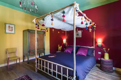 Letto o letti in una camera di Frími Boutique Rooms b&b
