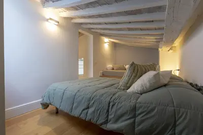 Letto o letti in una camera di Fossi tower
