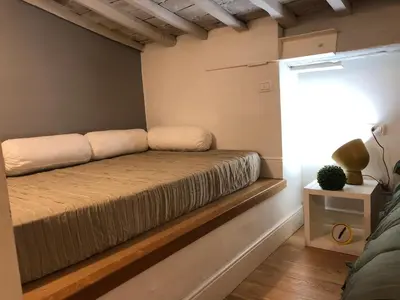 Letto o letti in una camera di Fossi tower