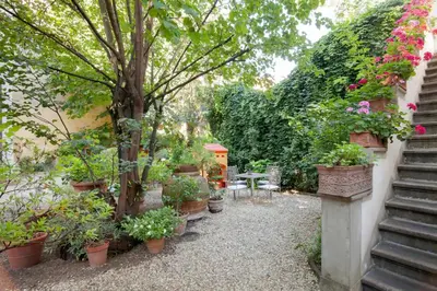 Giardino di Cottage in centro con parcheggio privato