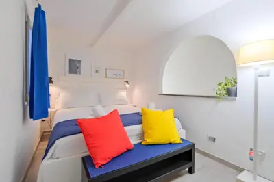Letto o letti in una camera di Studio 39