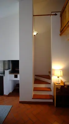 Letto o letti in una camera di Borgo Pinti 49