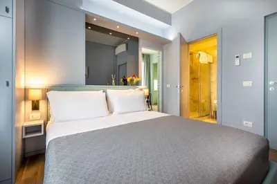 Letto o letti in una camera di Uno Sguardo su Firenze