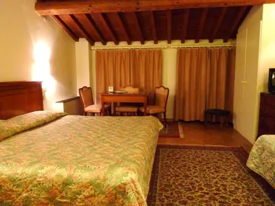 Letto o letti in una camera di Classic Hotel