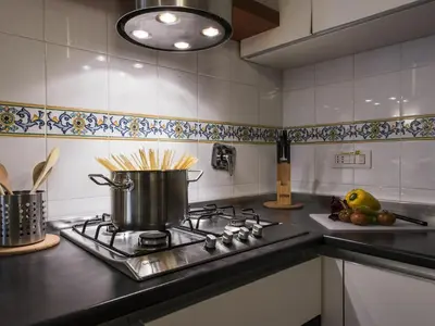 Cucina o angolo cottura di Palazzo Terme by Halldis