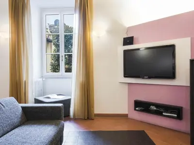 TV o dispositivi per l'intrattenimento presso Palazzo Terme by Halldis